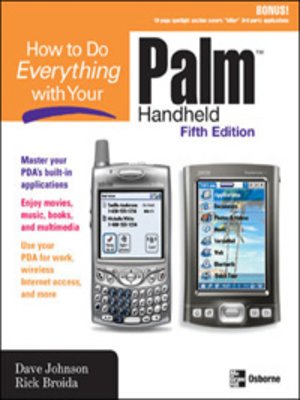 cover image of How to Do Everything with Your Palm<sup>TM</sup> Handheld